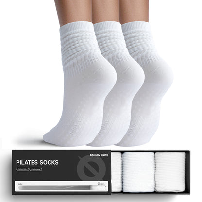 RollingBunny-Yoga-Pilates-Socks-for-Women-white